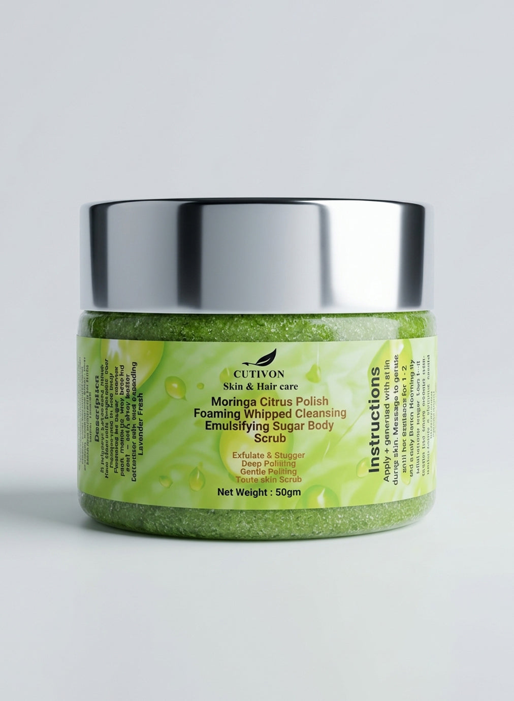 Moringa Citrus Body Scrub